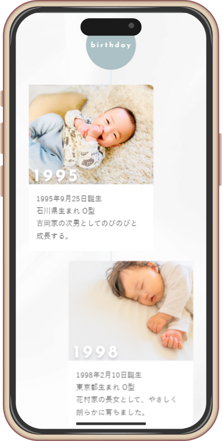 これまでの想い出